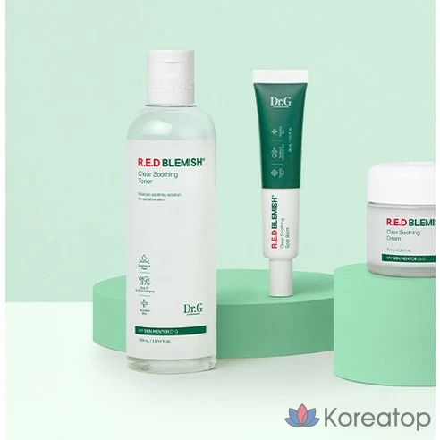 Успокаивающий тоник Dr. Ceuracle Red Blemish Clear, 500 мл, 1 шт., фото 9