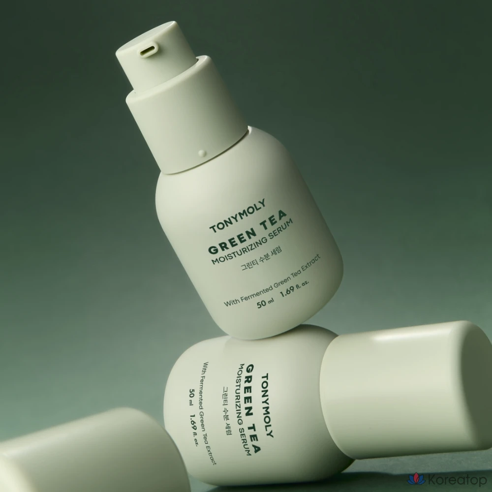 Увлажняющая сыворотка с зеленым чаем Tony Moly, 1 шт., 50 мл, фото 3