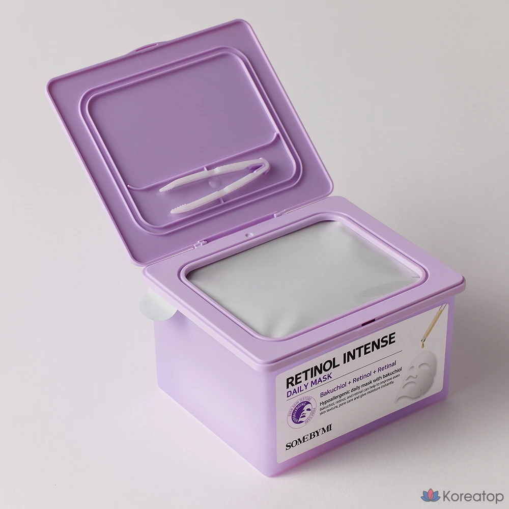 Набор интенсивных ежедневных масок с ретинолом Some By Mi, 1 шт., 30 листов.