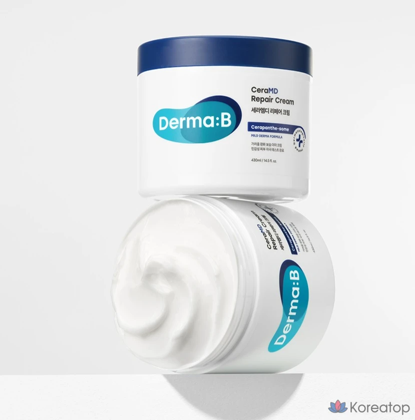 Крем DERMA:B Ceramide Repair Cream, 430 мл, 1 шт.
