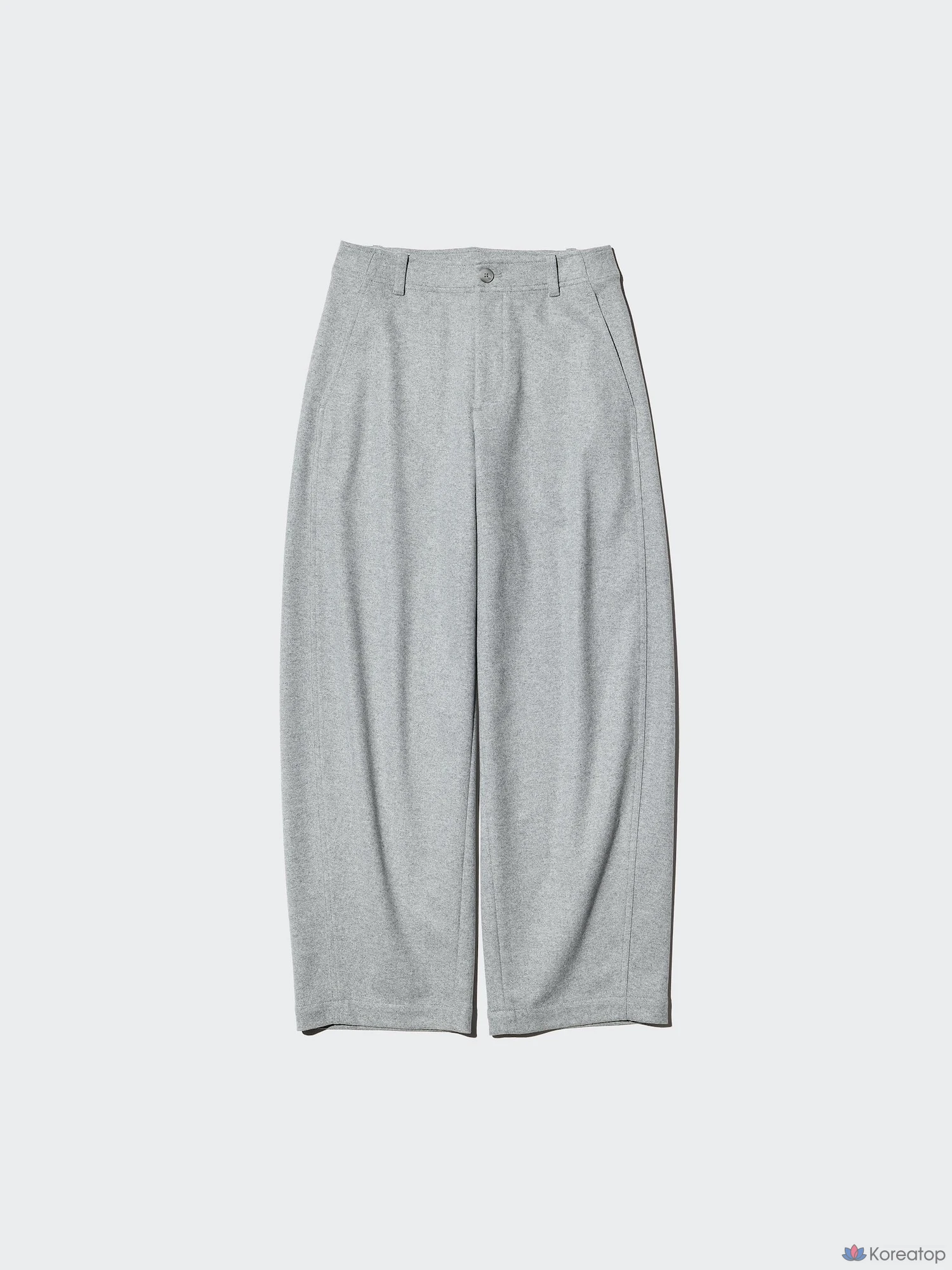 Брюки Uniqlo Brushed Jersey Barrel Leg Pants, длина 70–74 см
