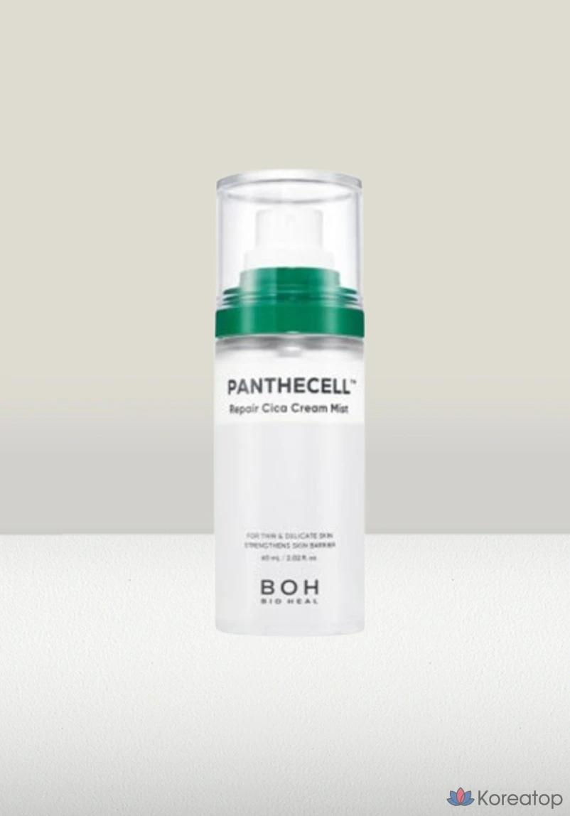 BIOHEAL BOH Panthecel Repair Cica Cream Mist, 60 мл, экстракт центеллы азиатской, пантенол, 1 шт.