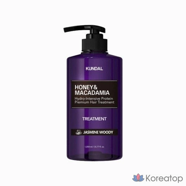 Протеиновый бальзам Kundal Aroma Edition Жасмин и древесные ноты, 1058 мл, 1 шт.