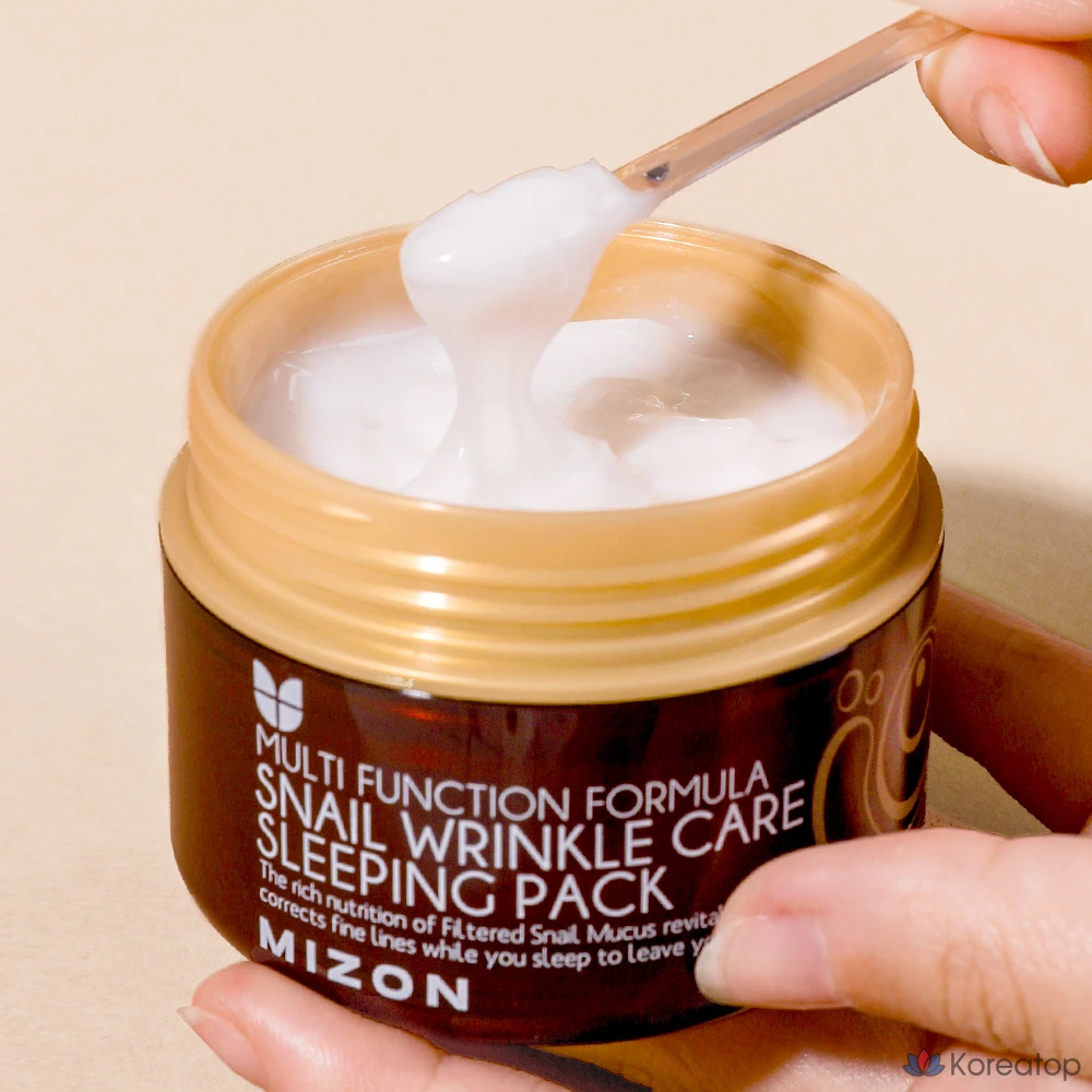 Ночная маска для лица Mizon Snail Wrinkle Care, 80 г, 1 упаковка