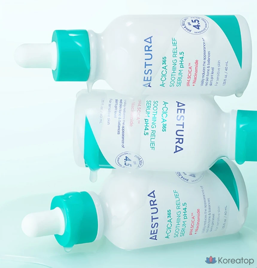Сыворотка AESTURA A-Cica 365 Blemish Calming Serum pH 4.5, 40 мл, 1 шт.