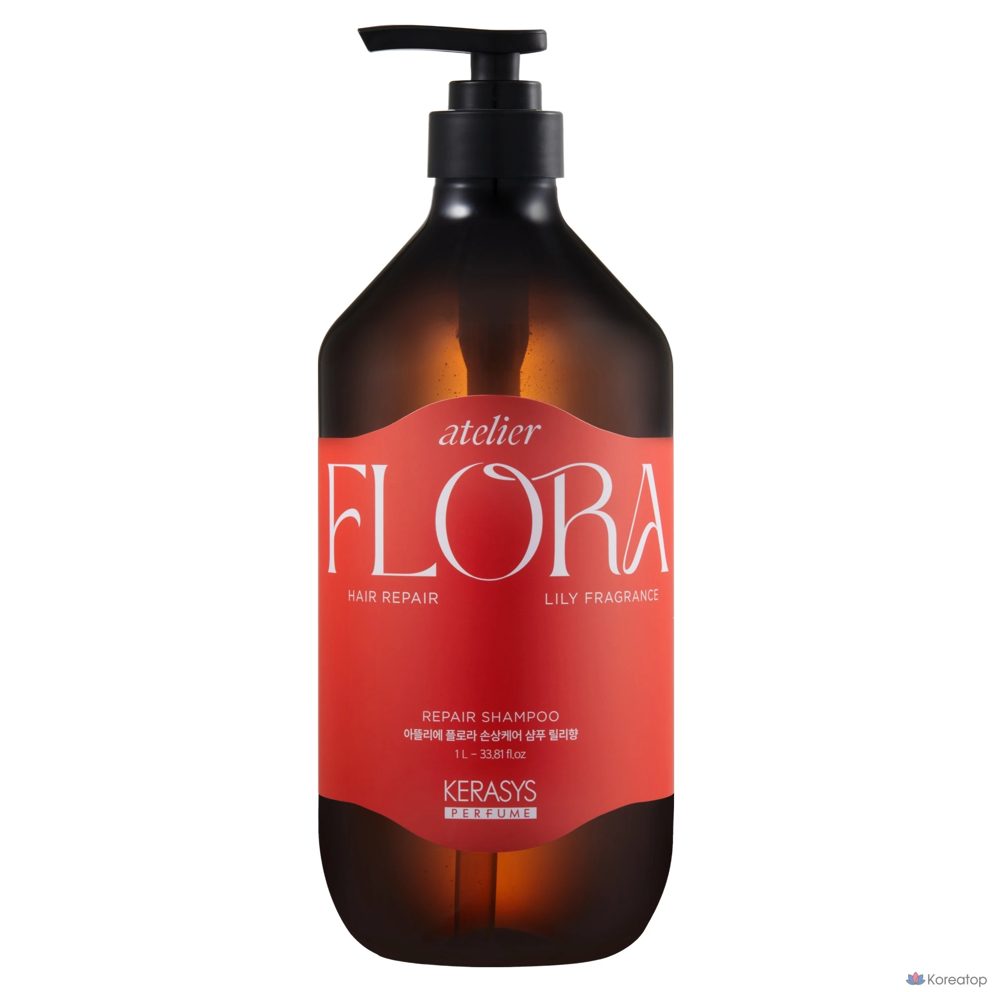 Шампунь KeraSys Perfume Atelier Flora Damage Care с ароматом лилии, 1 шт., 1 л.