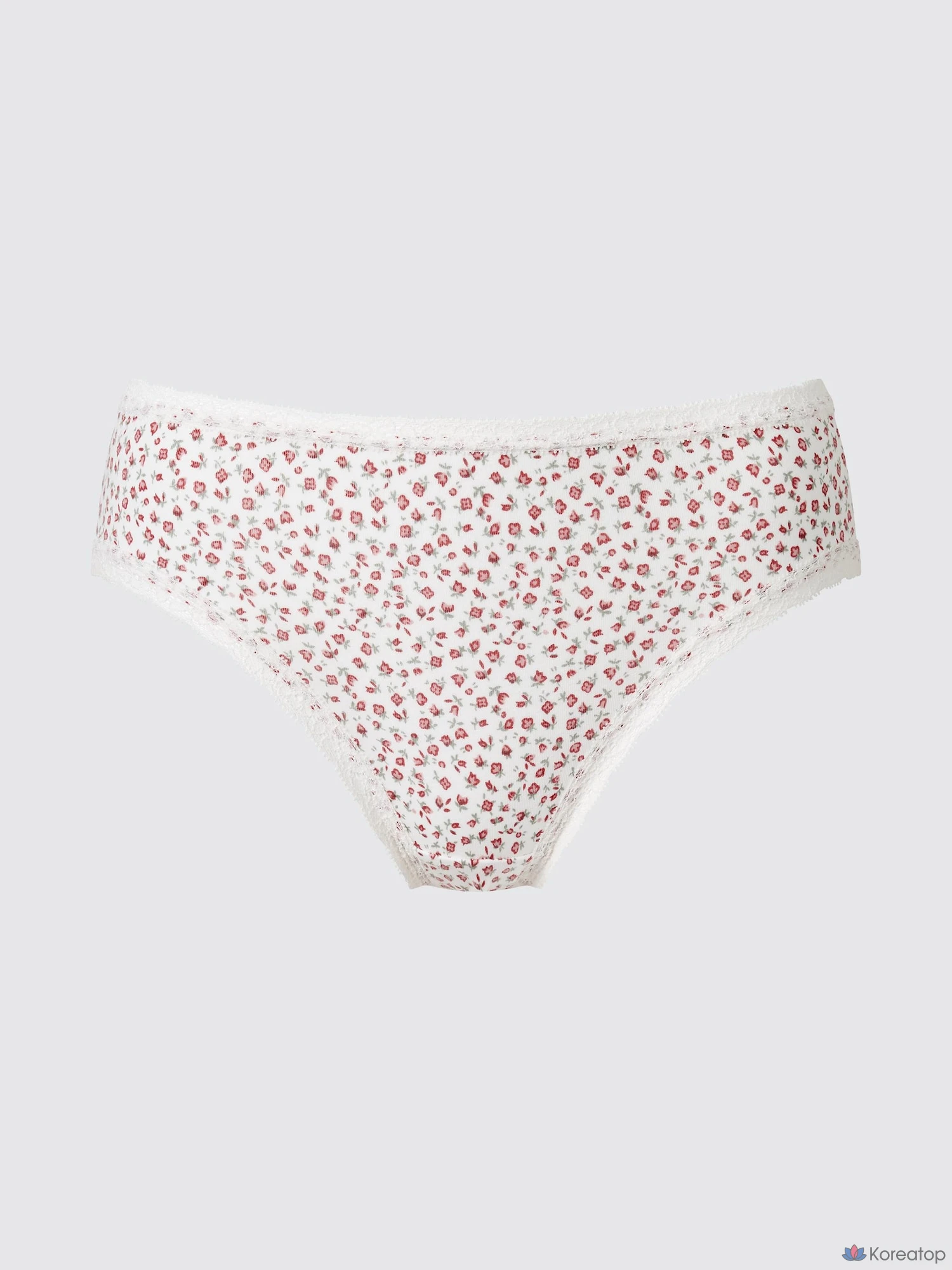 Шорты Uniqlo Cotton Jersey Shorts (Mid Waist), цветочный принт A