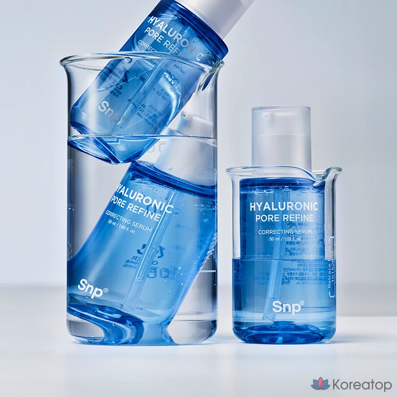 Сыворотка для сужения пор с гиалуроновой кислотой SNP, 50 мл, 1 шт.