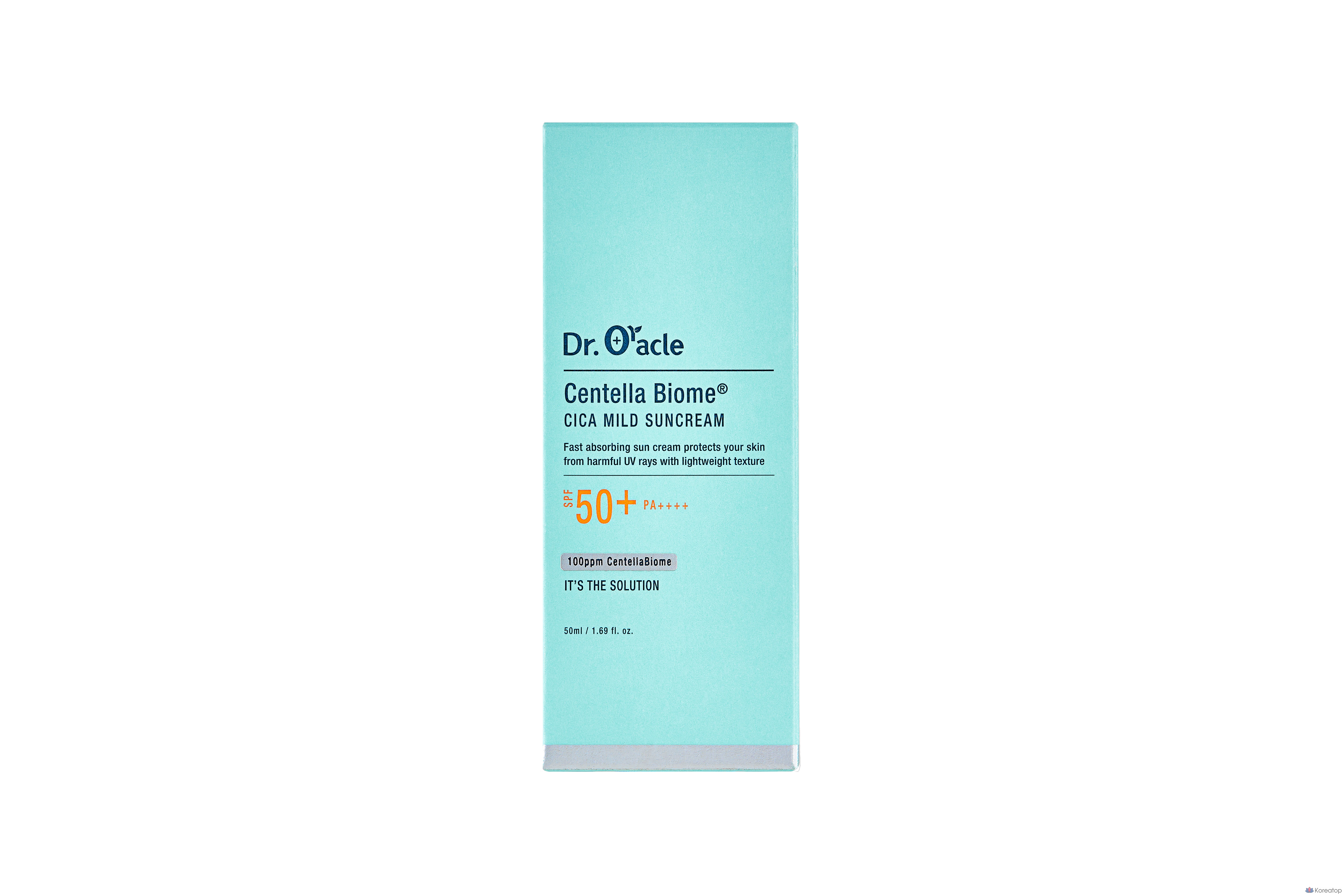 Солнцезащитный крем Dr.Oracle Centella Biome Cica Mild Sunscreen SPF50+ PA++++, 50 мл, 1 шт.