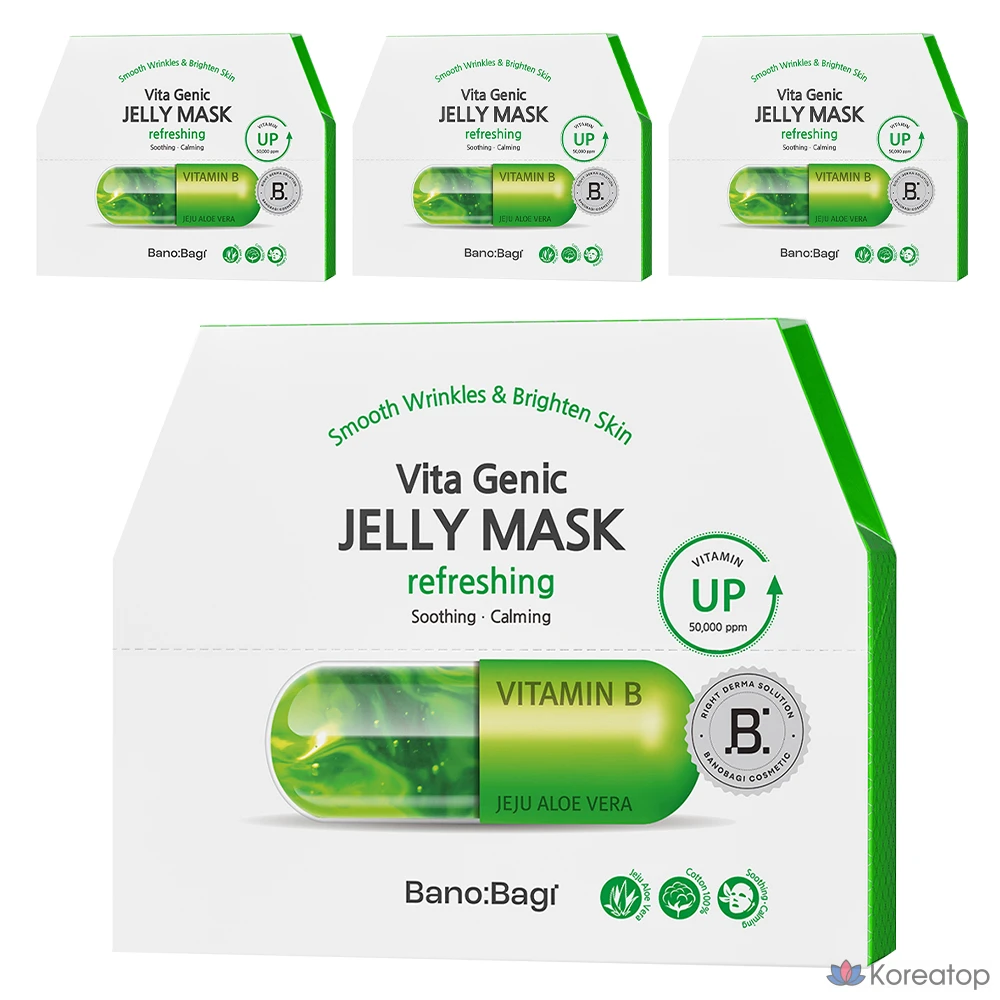 Тканевая маска для лица Banobagi Vita Genic Jelly Mask Relaxing, 40 шт.