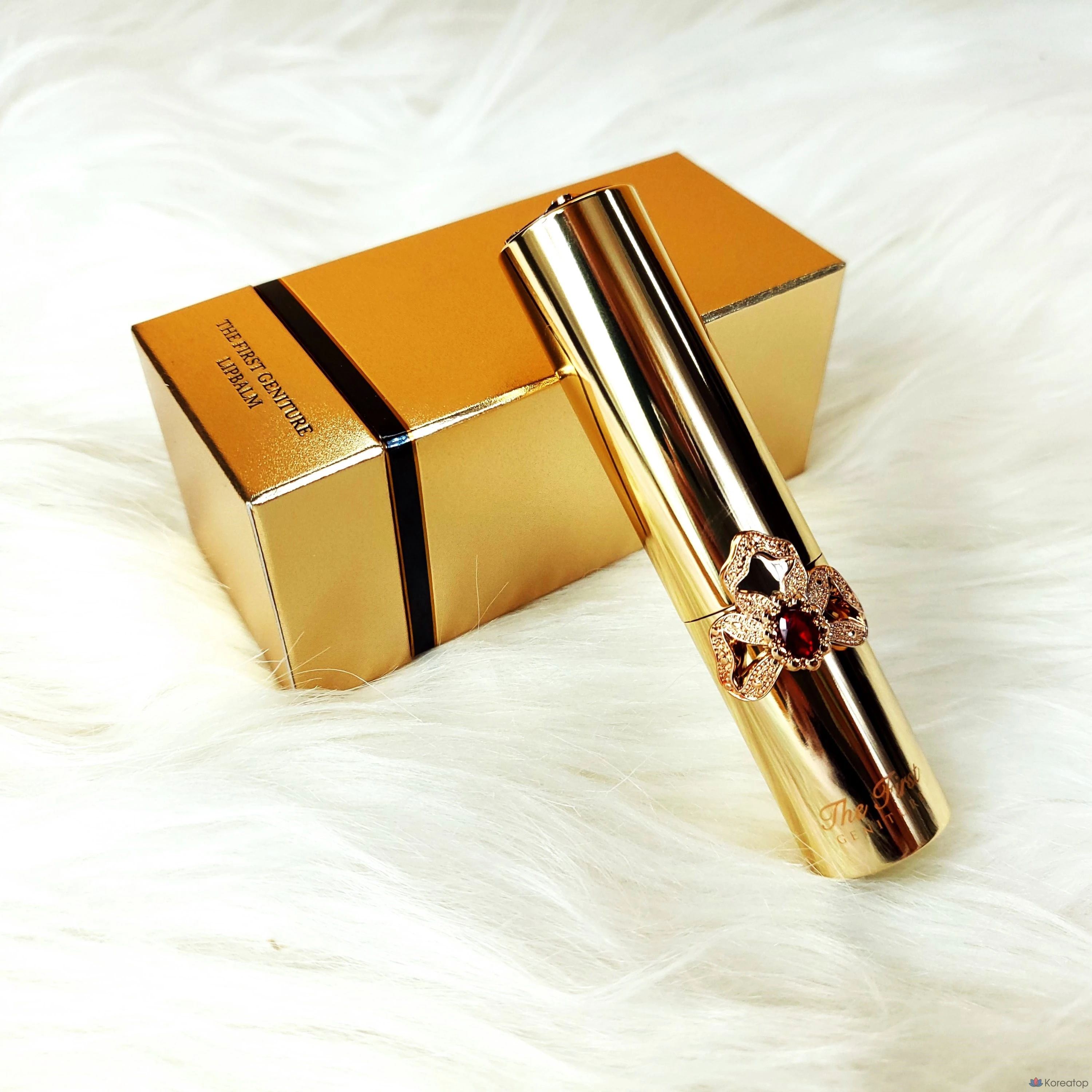 Бальзам для губ Ohui The First Genature, красный, розовый, коралловый, 3,2 г, 1 шт.