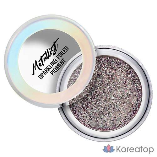 Металлические мерцающие пигментированные тени для век, 5 оттенков Touch in Sol, 1 шт.