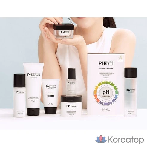 Крем-спрей для чувствительной кожи Samyu PH Sensitive Cream Mist