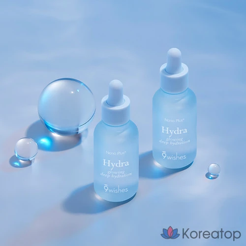 Ампульная сыворотка 9wishes Hydra Plus Ampoule, 30 мл, 1 шт.