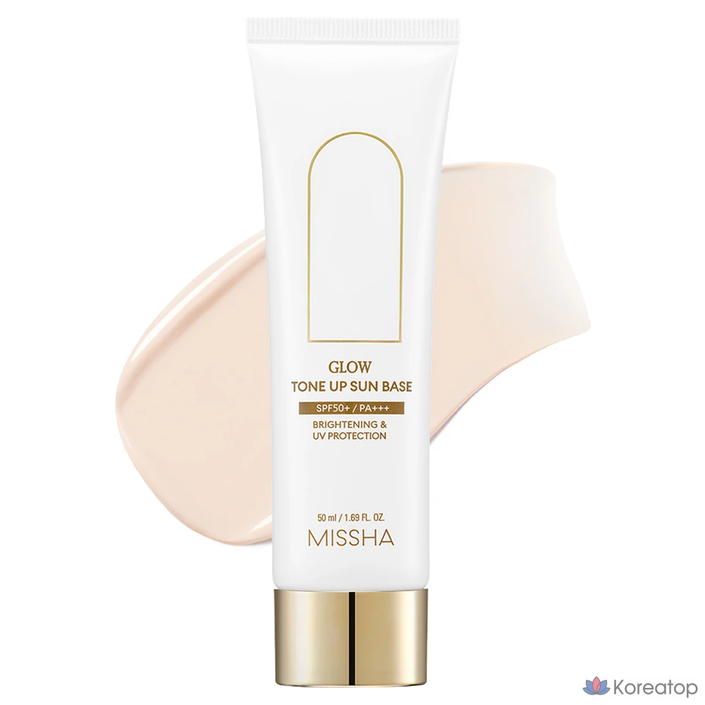 Солнцезащитная основа Missha Glow Tone Up Sun Base, 50 мл, 1 шт.