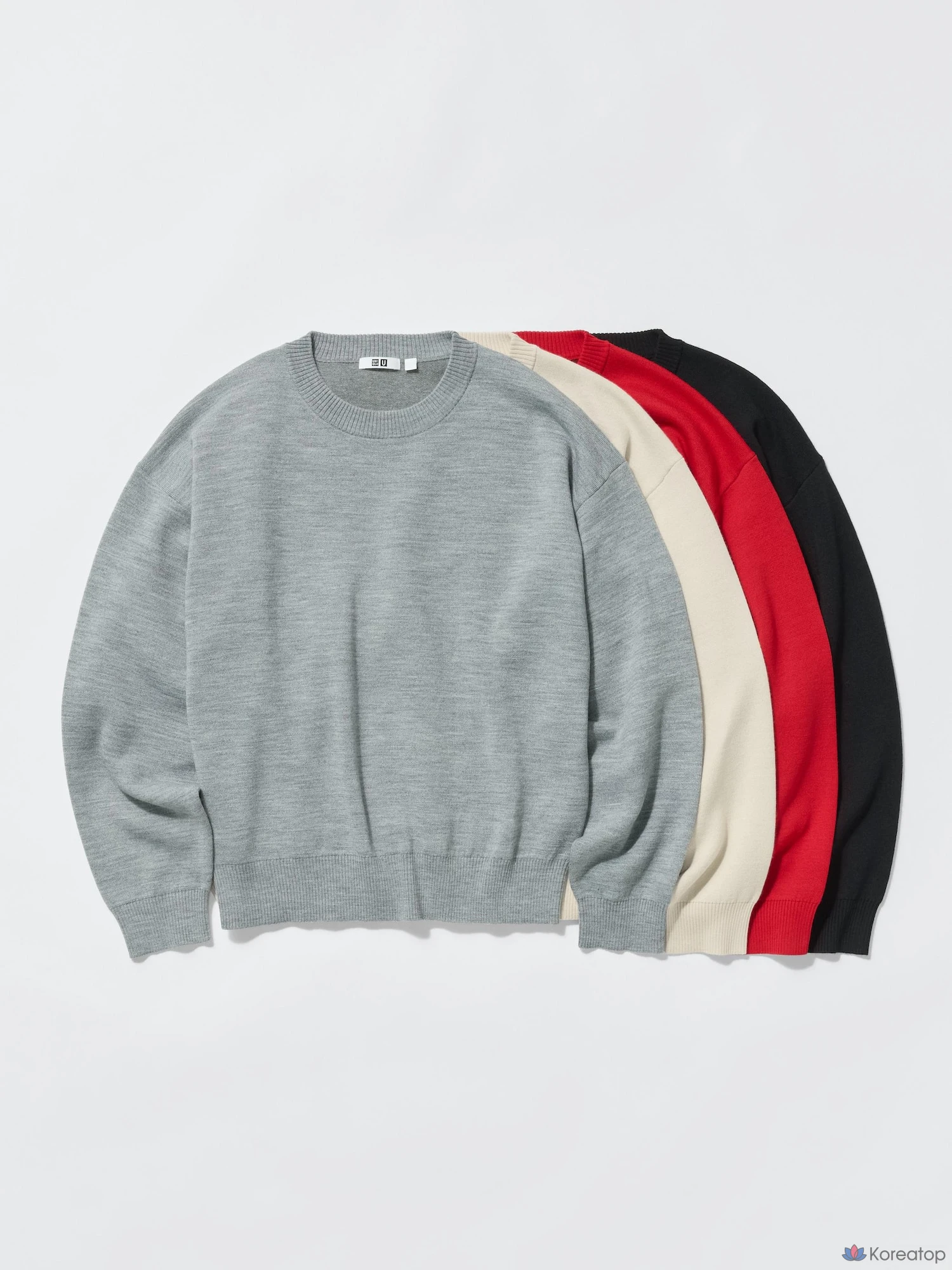 Свитер Uniqlo Double Face Crew Neck