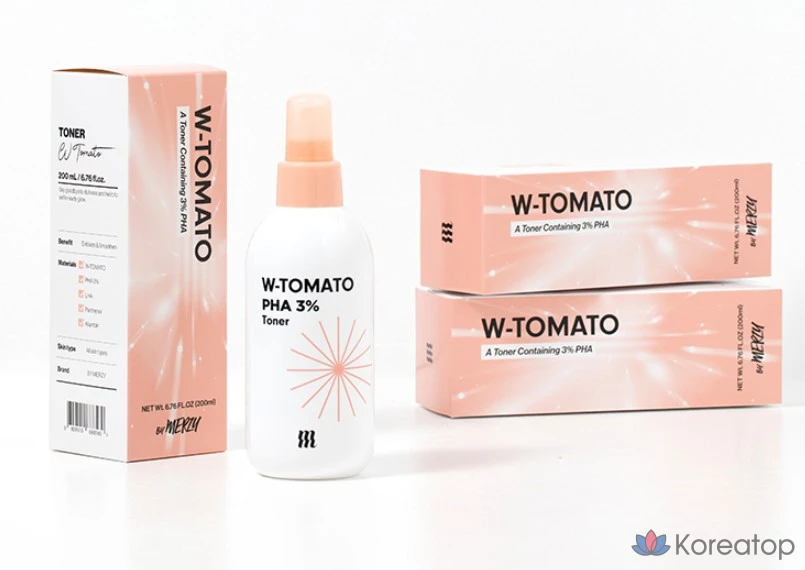 Тоник MERZY White Tomato Paha 3%, 1 шт., 200 мл