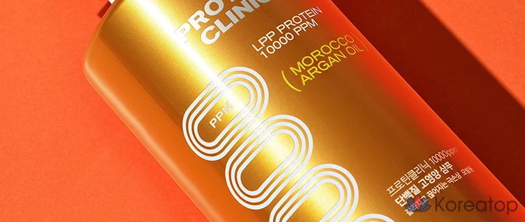 Шампунь Elastine Protein Clinic 10000 с марокканским аргановым маслом, 1 л + набор для ухода 700 мл, 1 шт.