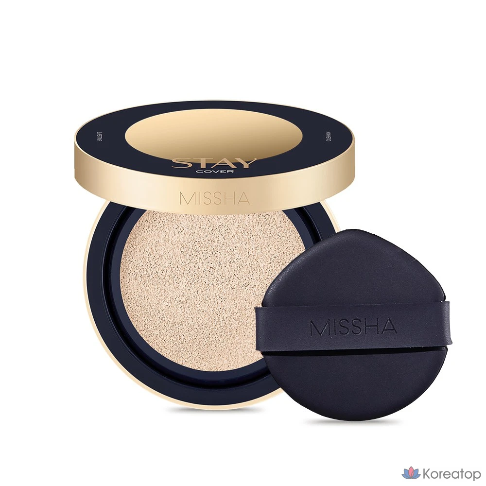 Губка для губ Missha Stay Cushion 15 г, № 21 - Fair, 1 шт.