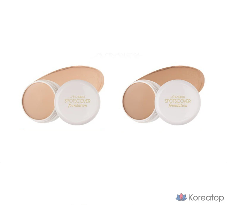 Тональный крем Shiseido Spot Cover Foundation, оттенок S101, 20 г, 1 шт., фото 3