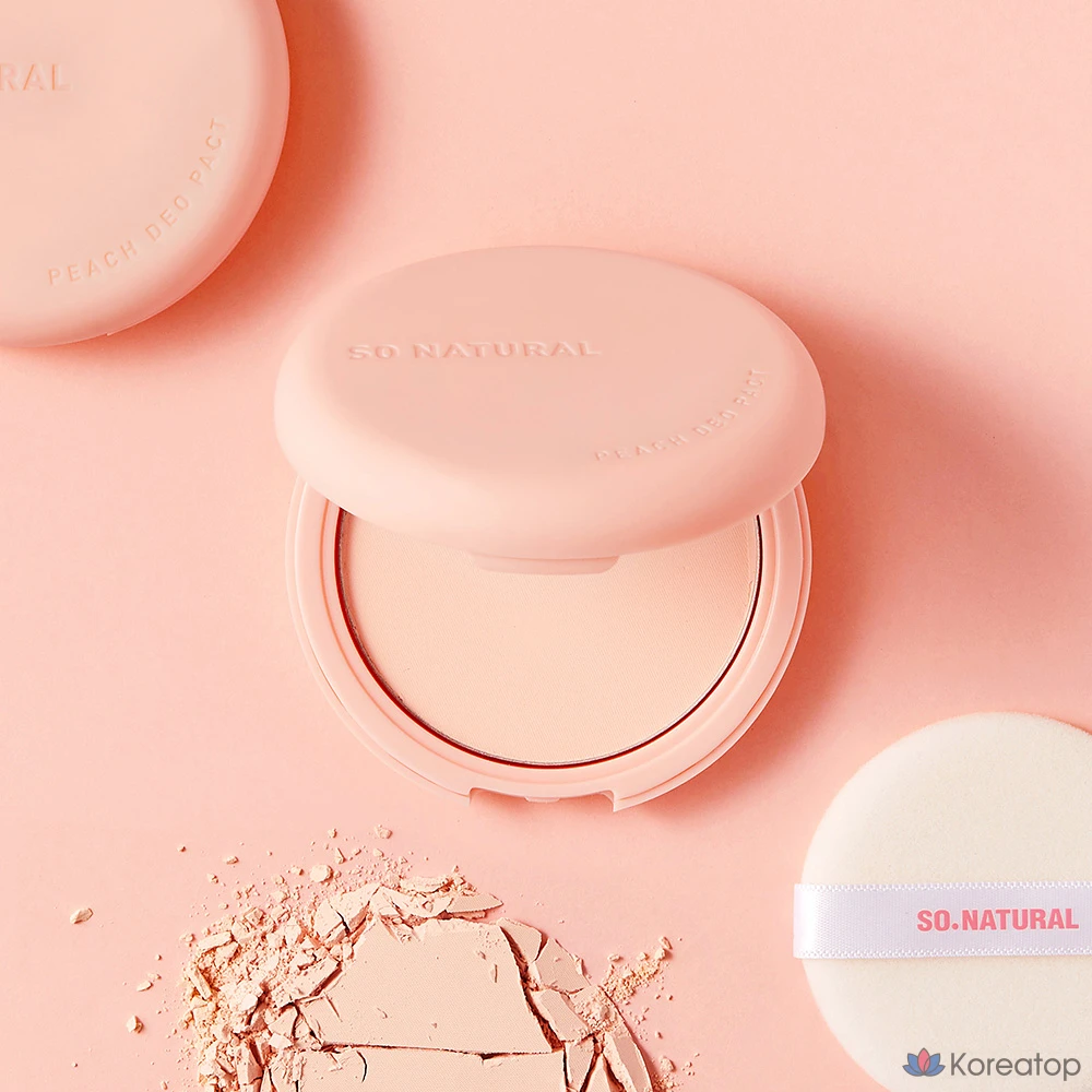 Дезодорант-пудра So Natural Peach Peach, 10 г, 1 шт.