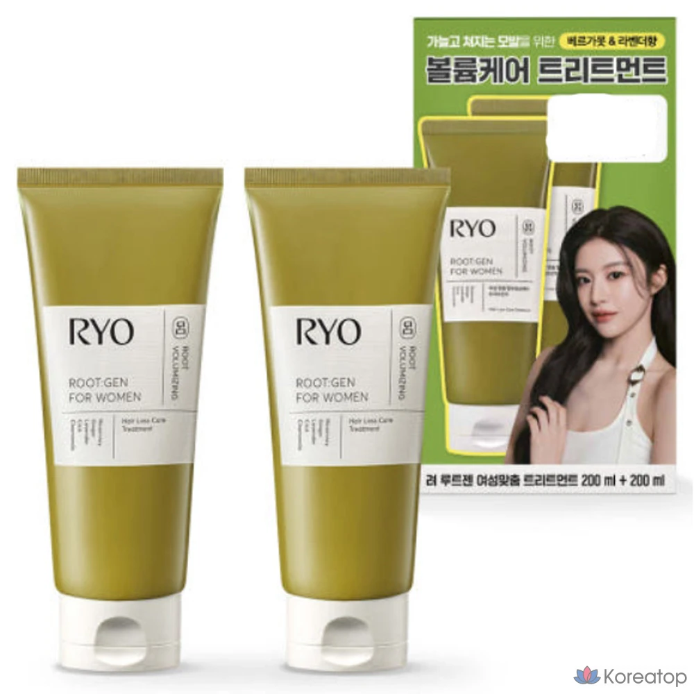 Ryo Women's Rootzen Protein Treatment Bergamot & Lavender, 1 шт., 400 мл