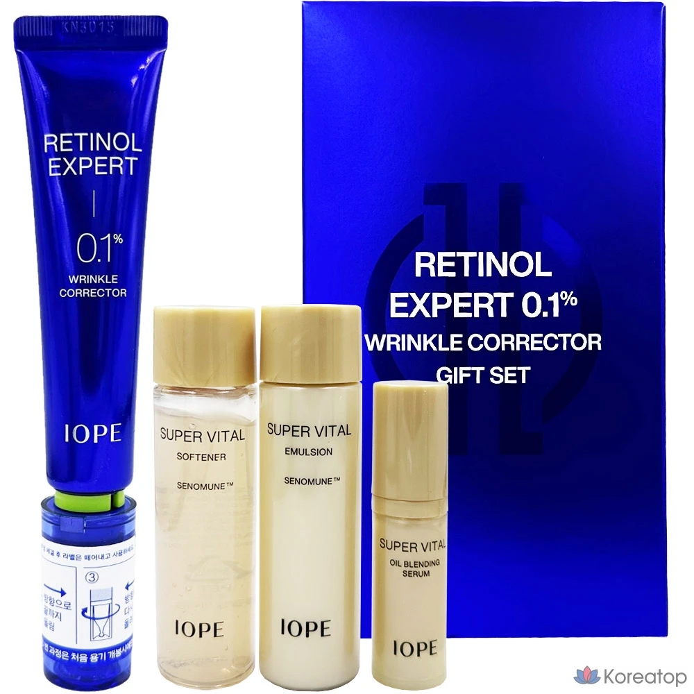 IOPE Retinol Expert 0.1% Корректор морщин, 30 мл, 1 шт.