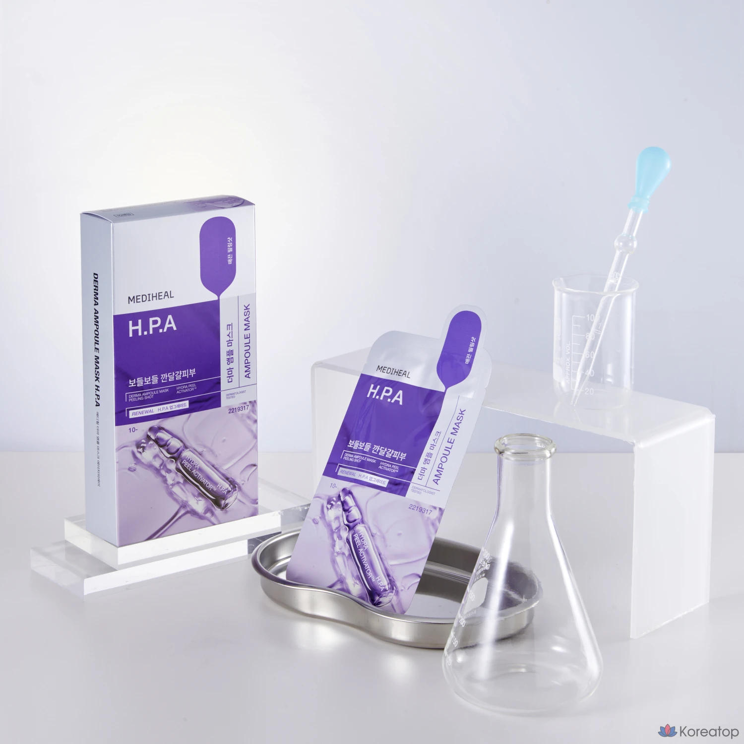 Ампульные маски Mediheal Derma HPA, 10 штук, 1 упаковка