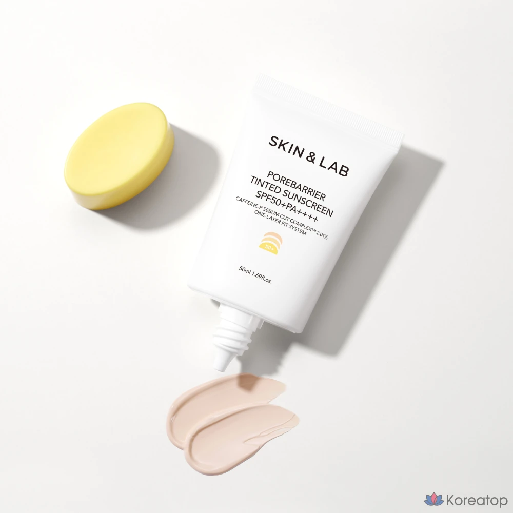 Солнцезащитный тонирующий крем SKIN&amp;LAB Pore Barrier SPF50+ PA++++, 50 мл, 1 шт.