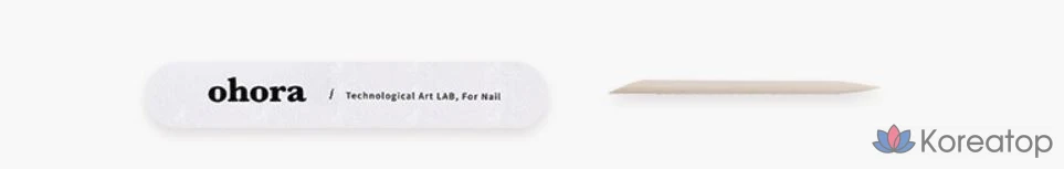 Набор гель-стрипсов для ногтей Ohora Gel Strip Nail 30-piece Set, оттенок Onyx, 30 шт.