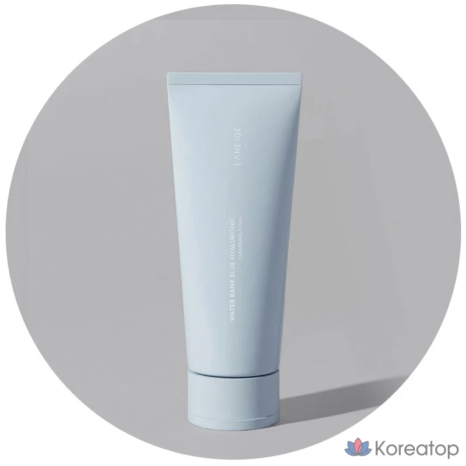 Очищающая пенка Laneige Water Bank Blue с гиалуроновой кислотой, 150 г, 1 шт.