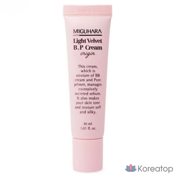 Miguhara Light Velvet BP Cream Origin, 30 мл, 1 шт.