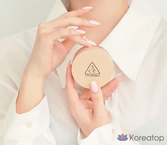 Рассыпчатая пудра 3CE Natural Loose Finish Powder, оттенок 002 Medium Beige, 1 шт., фото 4