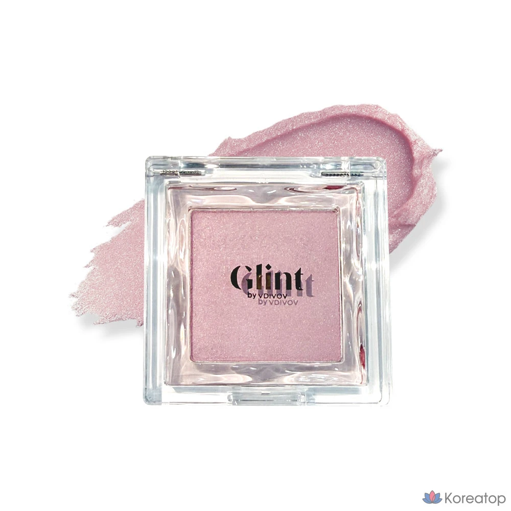 Запеченные румяна Glint by VDIVOV, 24 г, 07 Бледно-сиреневый, 1 шт.