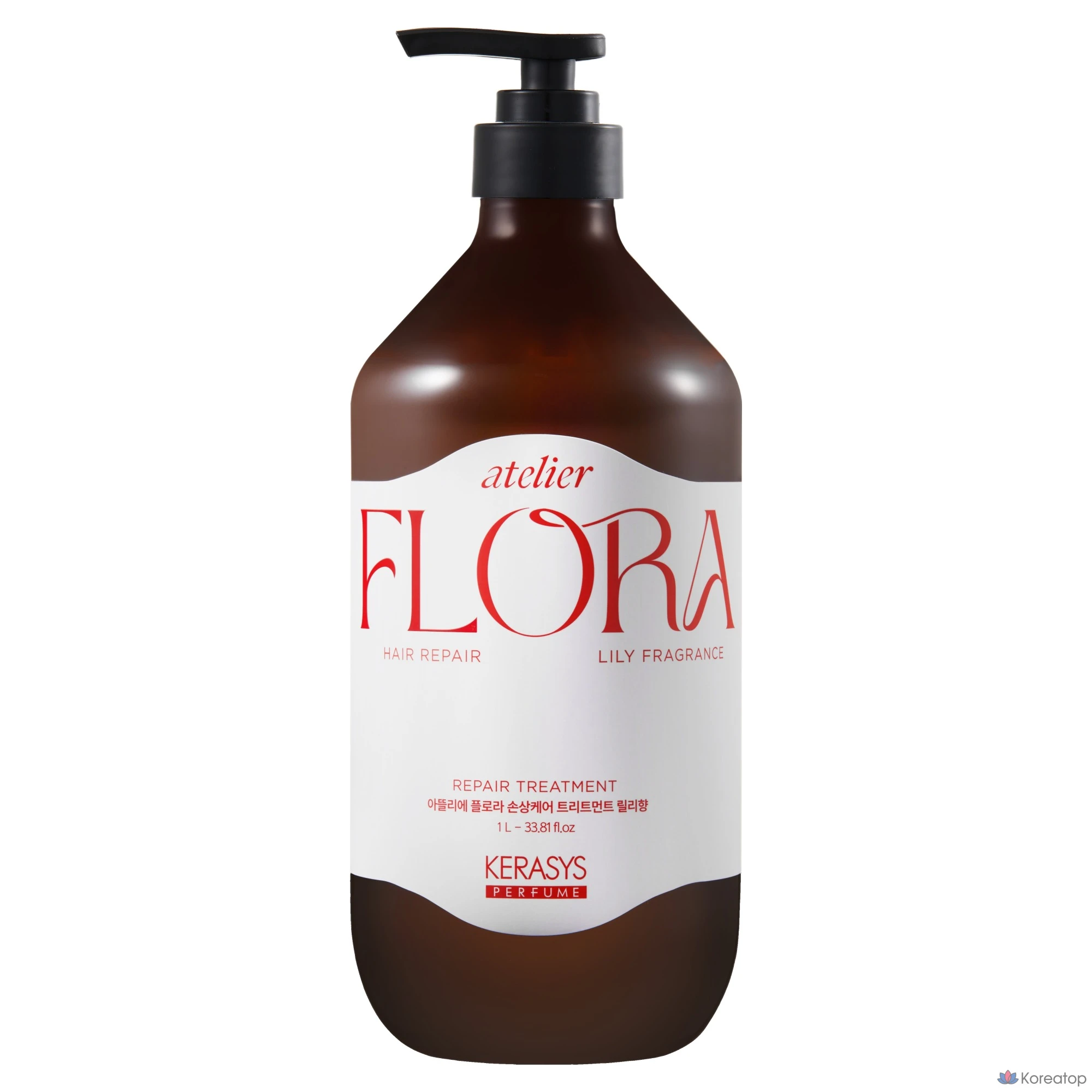 Парфюмерная композиция KeraSys Perfume Atelier Flora Damage Care Fresh Flower Treatment с ароматом лилии, 1 шт., 1 л.