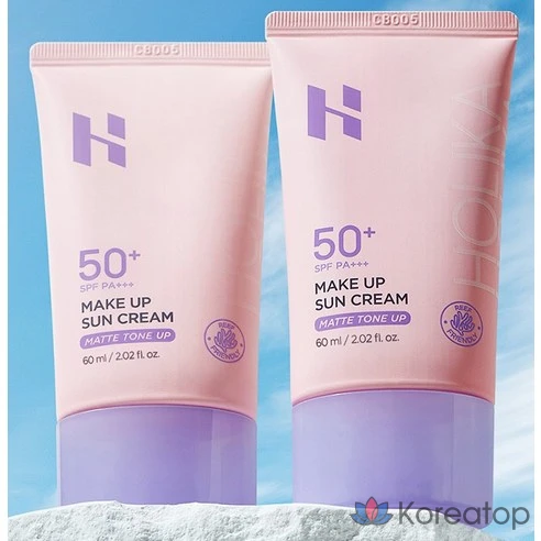 Holika Holika Make Up Sun Cream SPF 50+ PA++++ 60 мл — солнцезащитный крем-база под макияж с матовым финишем
