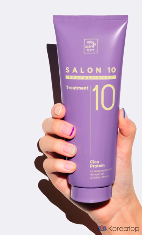 Mise en Scene Salon 10 Professional Cica Protein Treatment, 1 шт., 215 мл