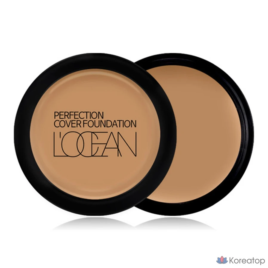 Тональный крем L'OCEAN Cover Foundation, № 33 Sexy Beige, 1 шт.