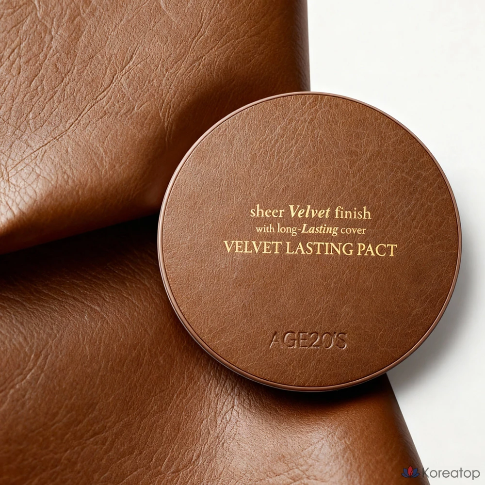 Парфюмерная лента Age 20's Velvet Lasting Pact Oyani Edition + набор сменных блоков, цвет 23C PETAL, 1 комплект