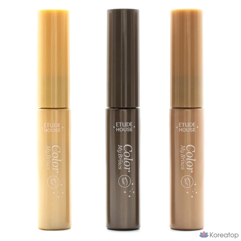 Тушь для бровей Etude House Pure Lie, 9 мл, № 4, натуральный коричневый, 1 шт.