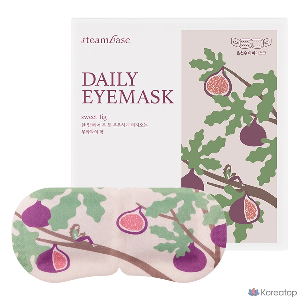 Маска для глаз с фиговым маслом, 1 упаковка, 5 листов