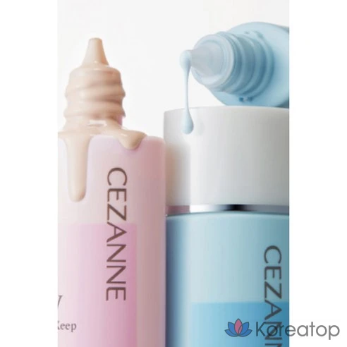 Основа под макияж Cezanne Make Keep Base, 30 мл, светло-голубая