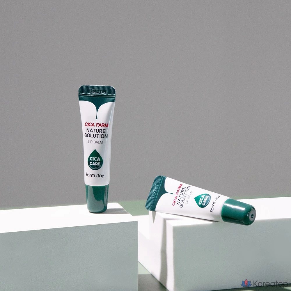 Бальзам для губ FarmStay Cica Farm Nature Solution, 10 мл, 1 шт., фото 3