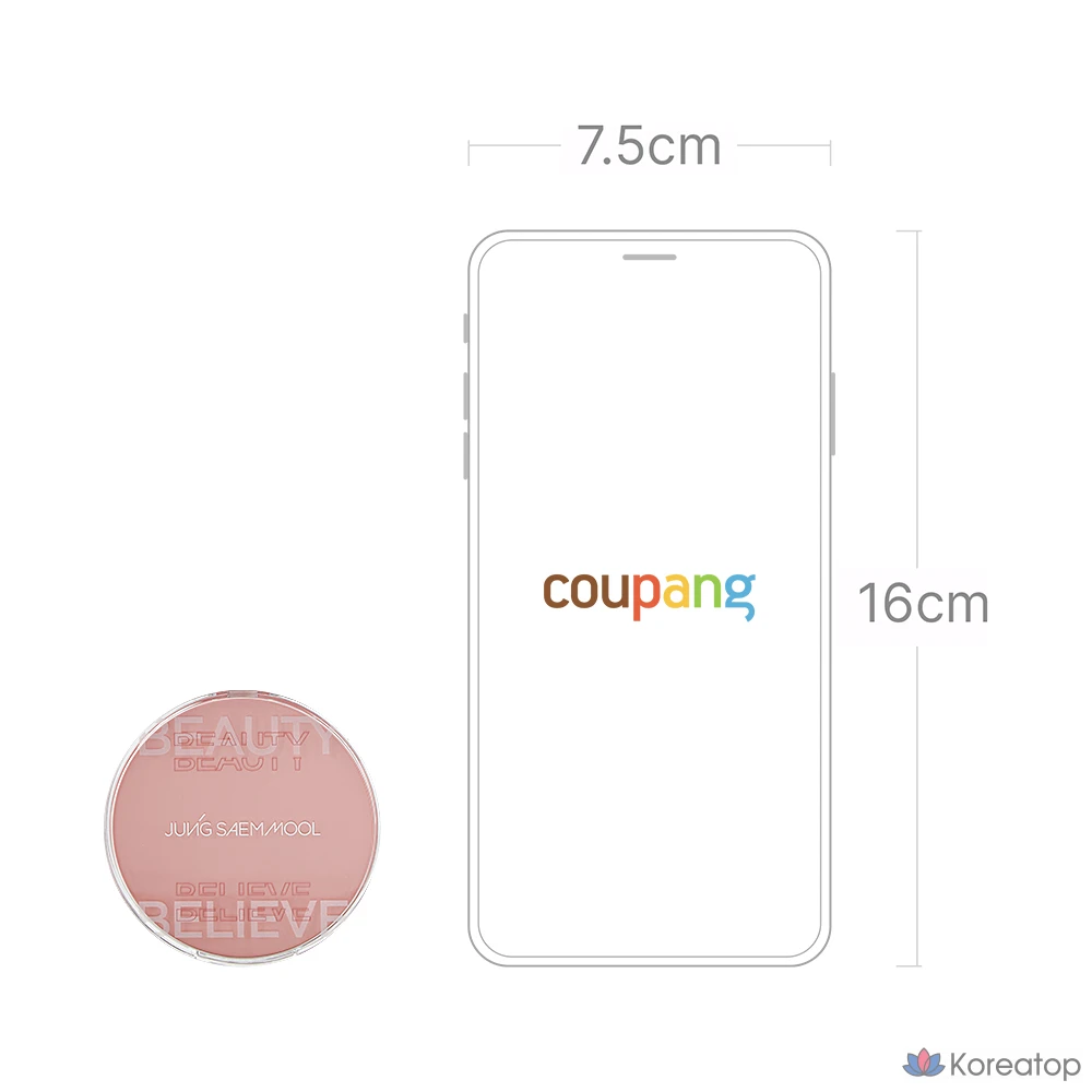 Румяна-кушон Jungsaemmool Artist, 4 г, оттенок Coral Halo, 1 шт.