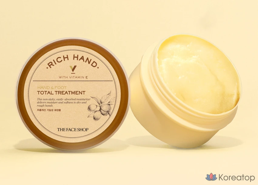 Средство для ухода за руками и ногами The Face Shop Rich Hand V, 120 мл, 1 шт., фото 2