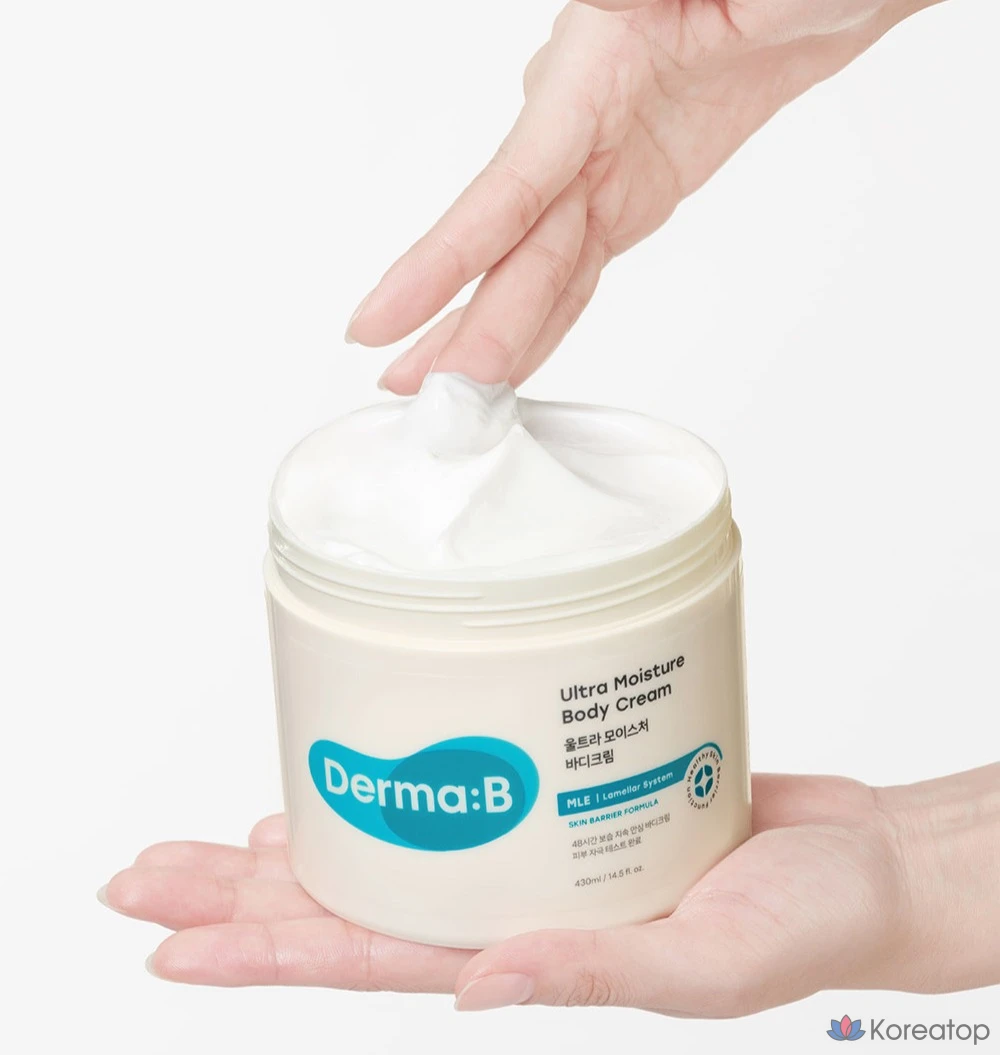 Крем для тела DERMA:B Ultra Moisture Body Cream, 430 мл, 1 шт.