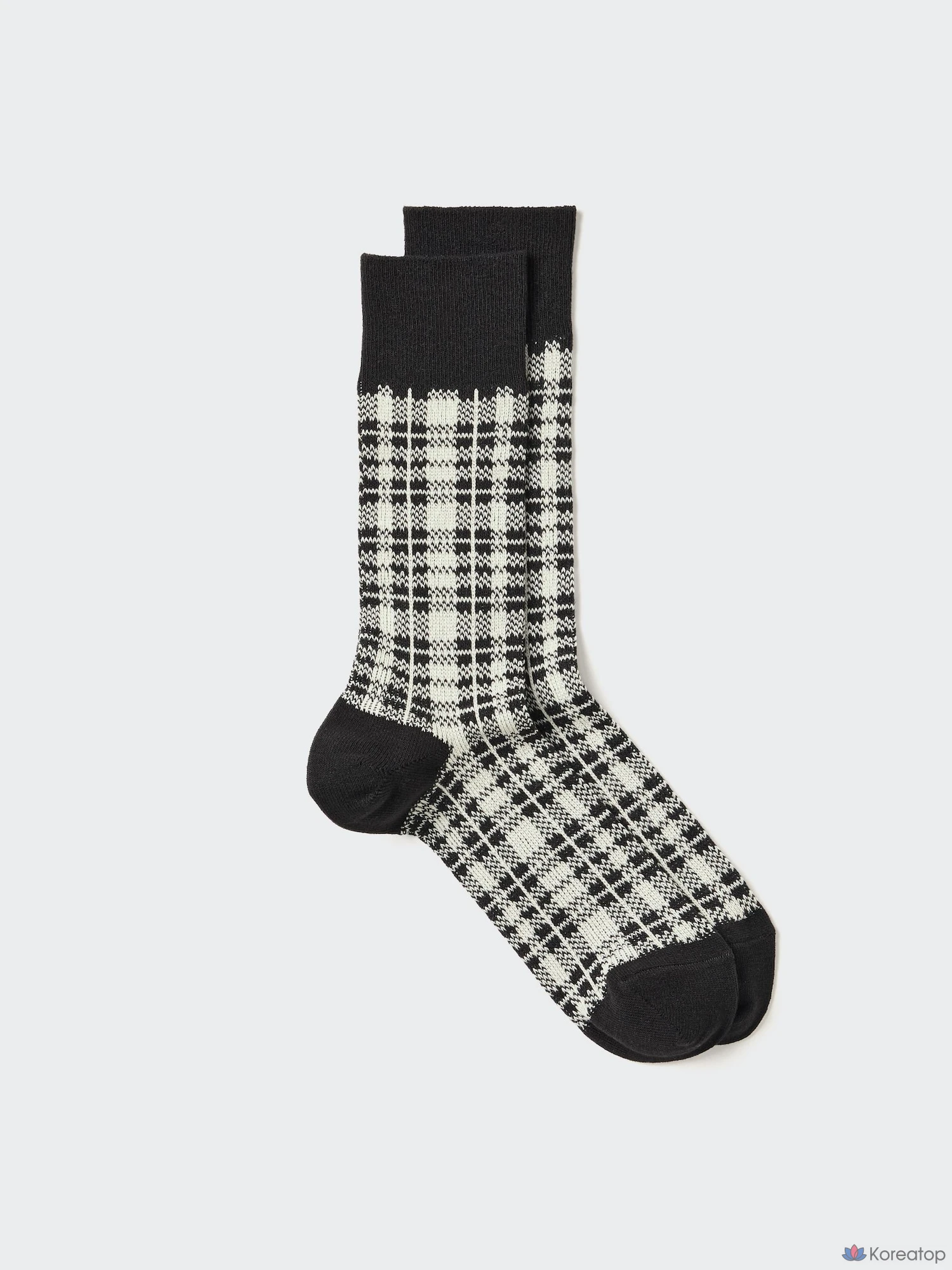 Носки Uniqlo HEATTECH, в клетку