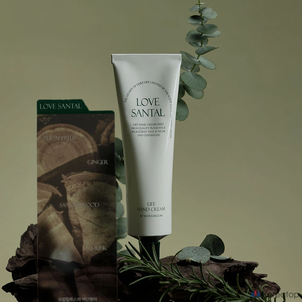 Крем для рук W.Dressroom Life Love Santal, 50 мл, 1 шт.