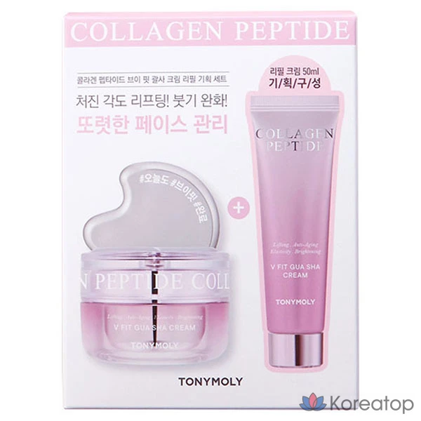 Крем для гуаша Tony Moly Collagen Peptide V, 2 шт.