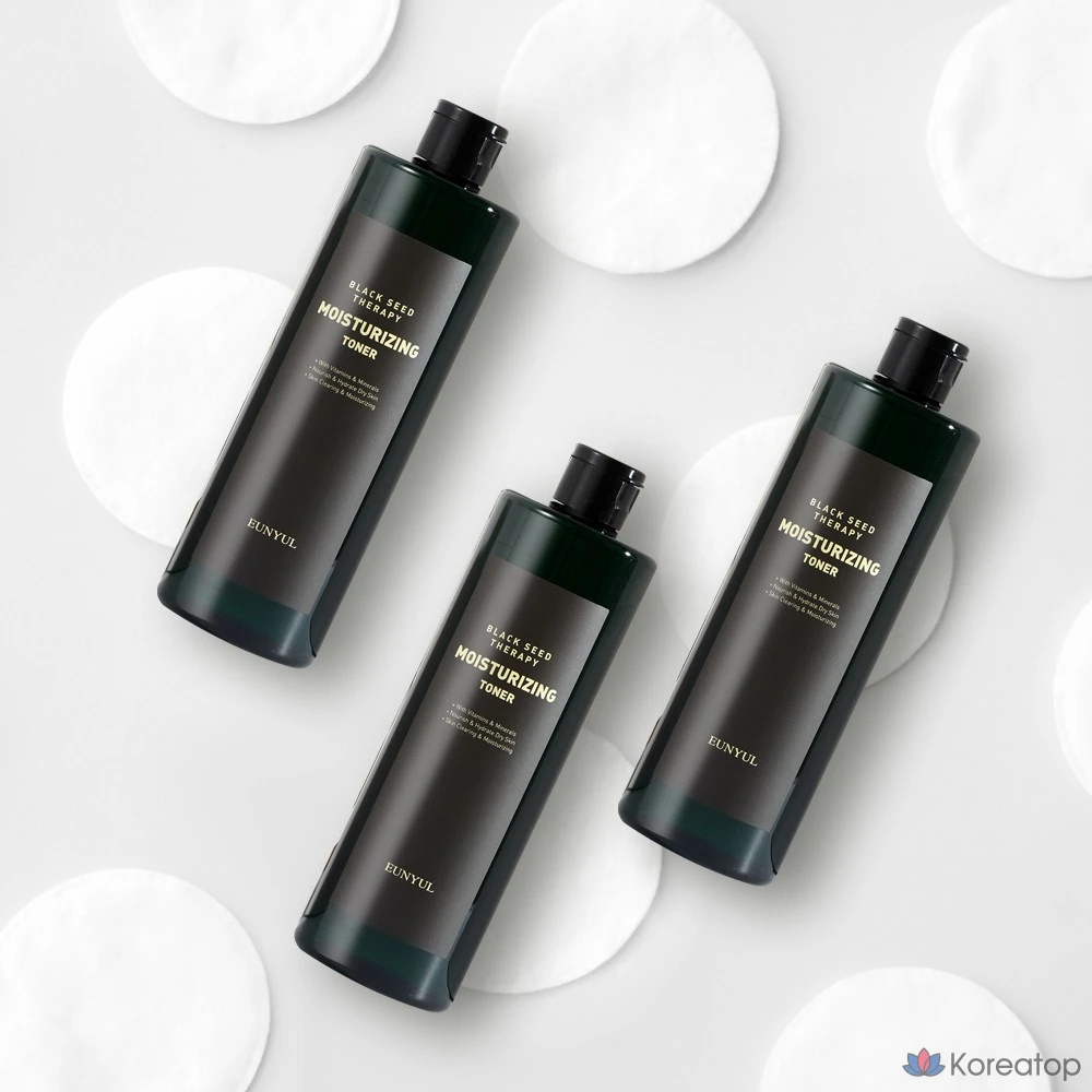 Увлажняющий тоник Eunyul с маслом черного тмина, 500 мл, 1 шт.